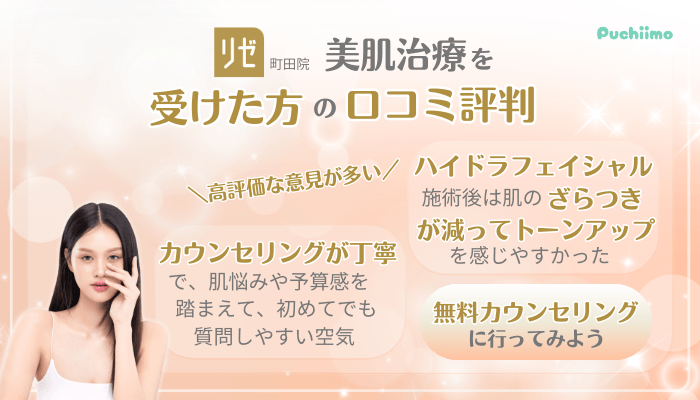 リゼクリニック町田美肌治療口コミ評判