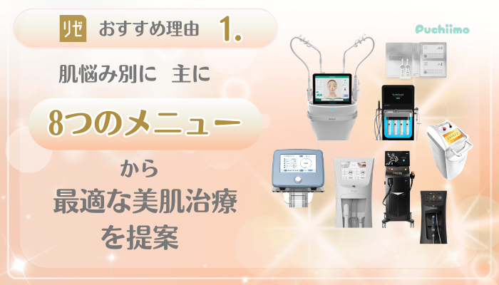 リゼクリニック美肌治療おすすめ理由1