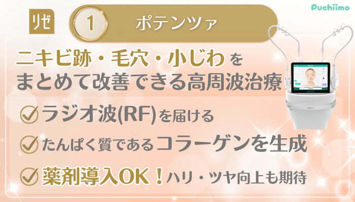 リゼクリニック美肌治療メイン施術1