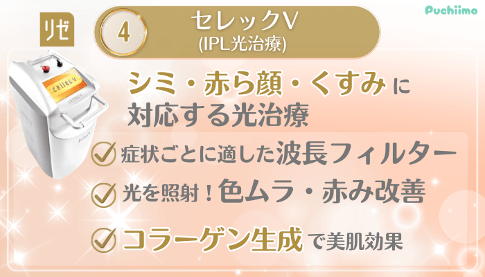 リゼクリニック美肌治療メイン施術4