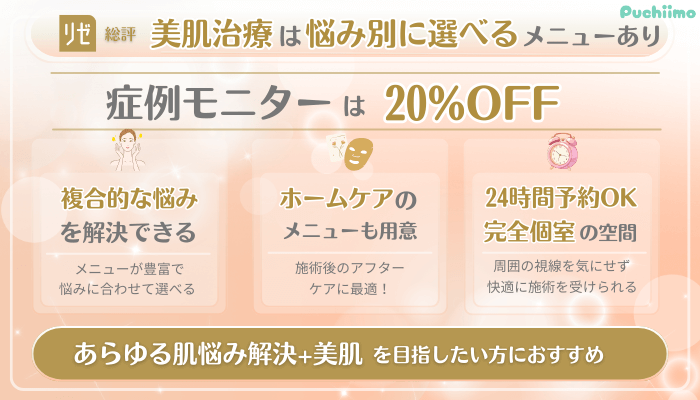 リゼクリニック美肌治療総評