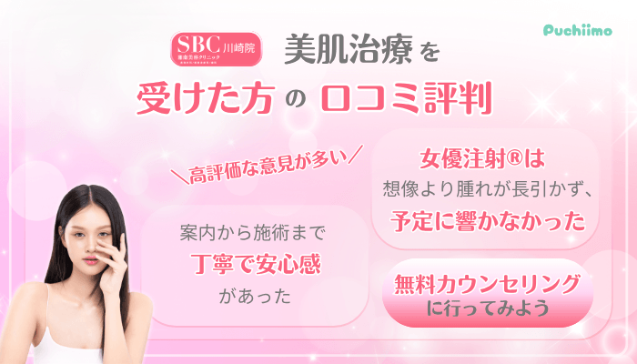 SBC川崎美肌治療口コミ評判