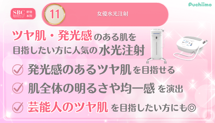 SBC新宿美肌治療メイン施術11