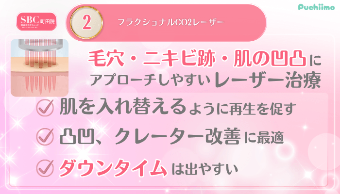 SBC町田美肌治療メイン施術2