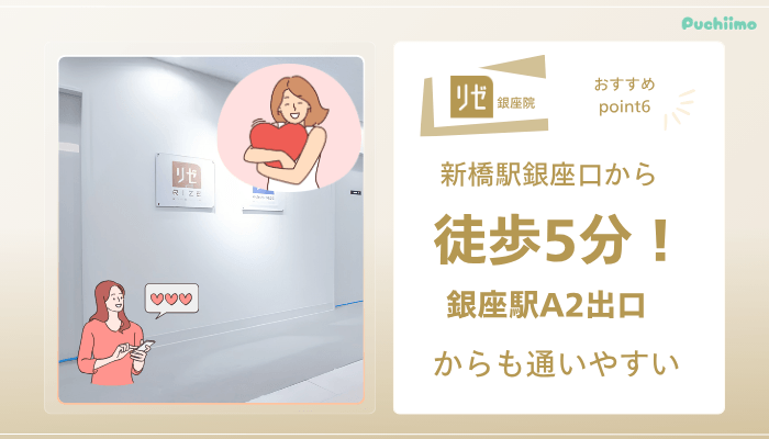 リゼクリニック銀座医療脱毛おすすめポイント6