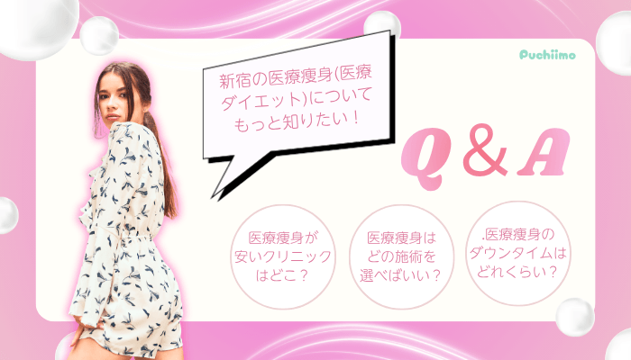 医療痩身でよくある質問新宿