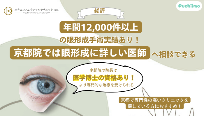 オキュロフェイシャルクリニック京都クマ・たるみ取り総評