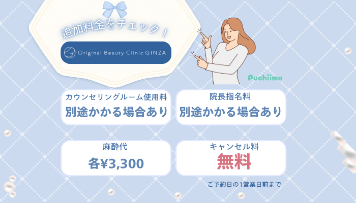 Original-Beauty-Clinic-GINZAクマ取り追加料金