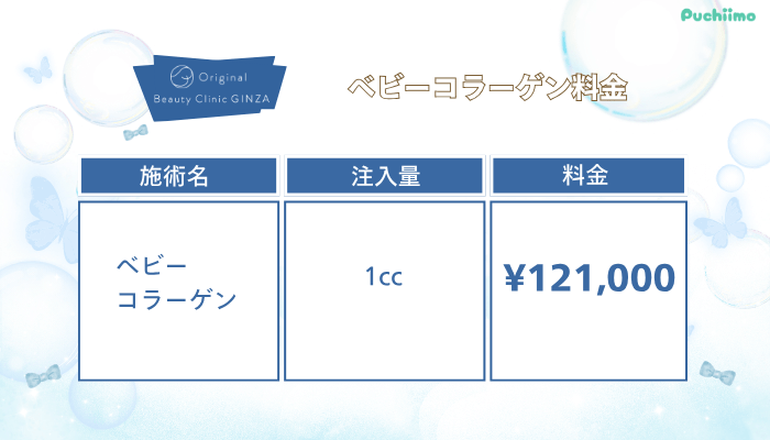 Original-Beauty-Clinic-GINZAベビーコラーゲン料金