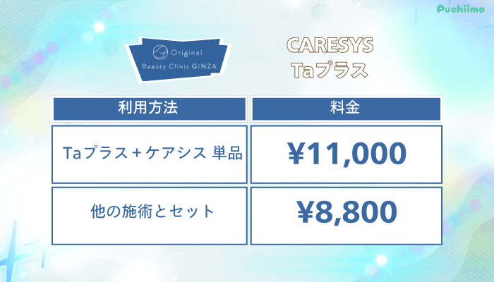 Original-Beauty-Clinic-GINZAケアシス料金