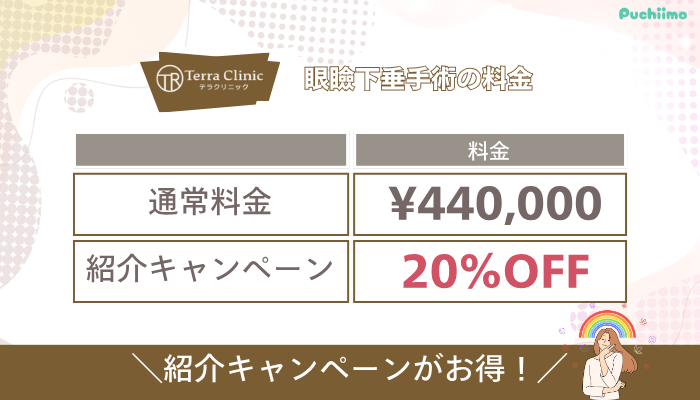 テラクリニック眼瞼下垂料金